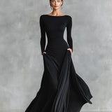 Ruby Rochie maxi elegantă
