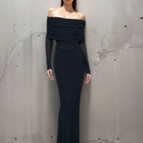 Abriella | Rochie cu umerii goi