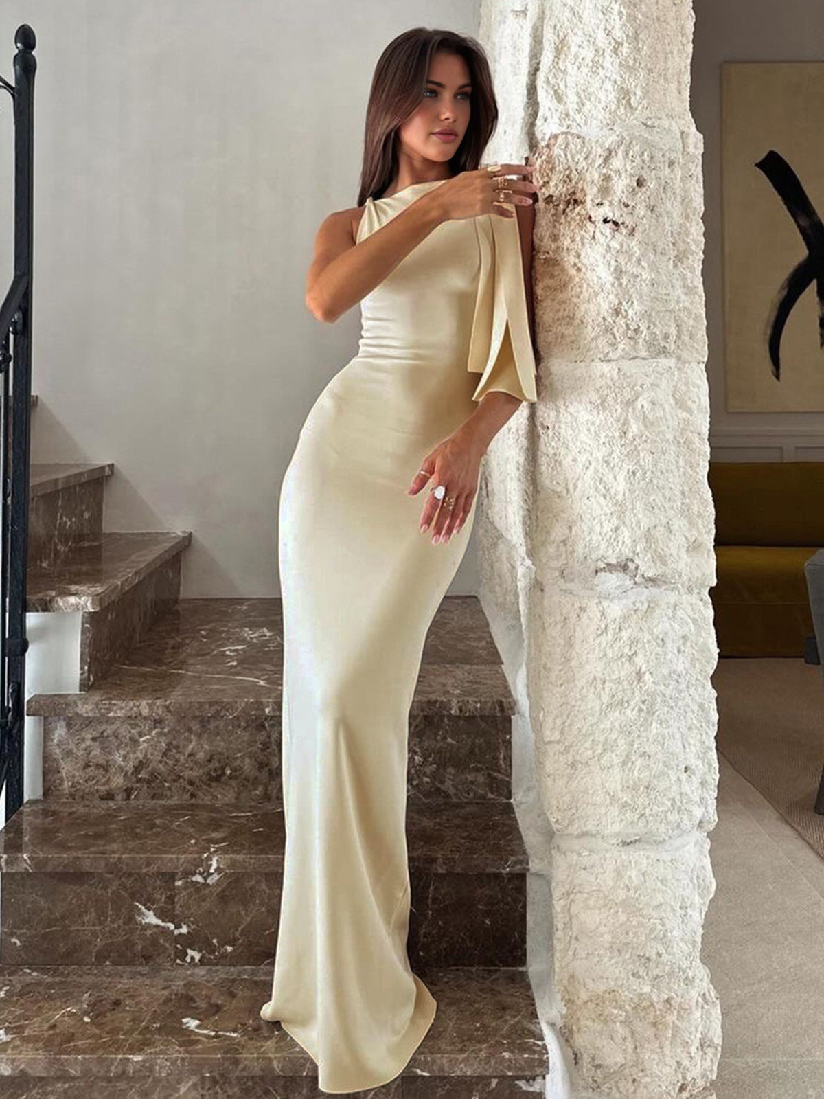 Yasmine | Rochie maxi elegantă