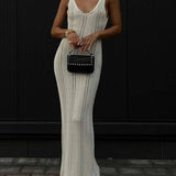 Kalista | Rochie maxi tricotată