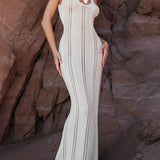 Kalista | Rochie maxi tricotată
