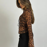 Gala Top leopard