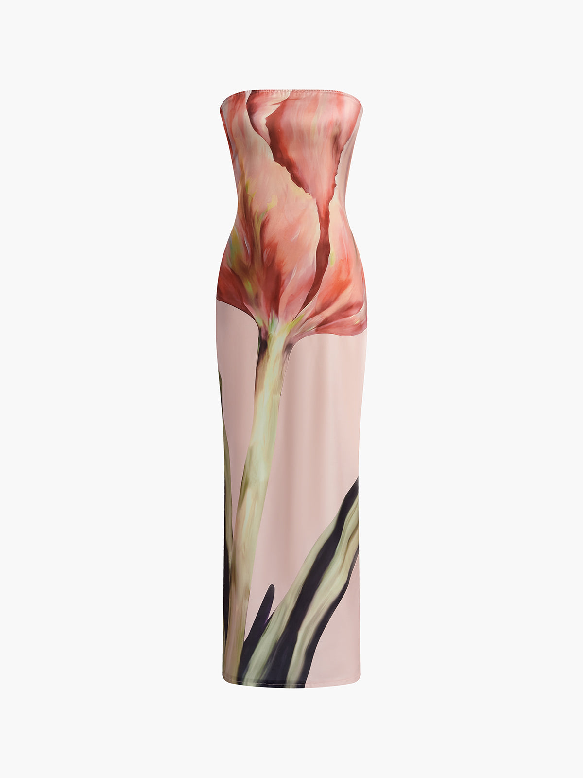 Dyantha | Rochie maxi satinată