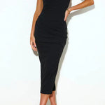 Florence | Rochie midi cu spatele gol