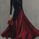 Clara Rochie satinată elegantă