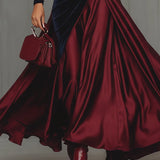 Clara Rochie satinată elegantă