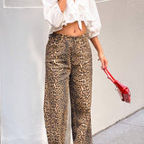 Blugi Leopard Malou