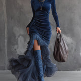 Grace Rochie elegantă din catifea