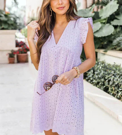 Rochie elegantă cu buzunare