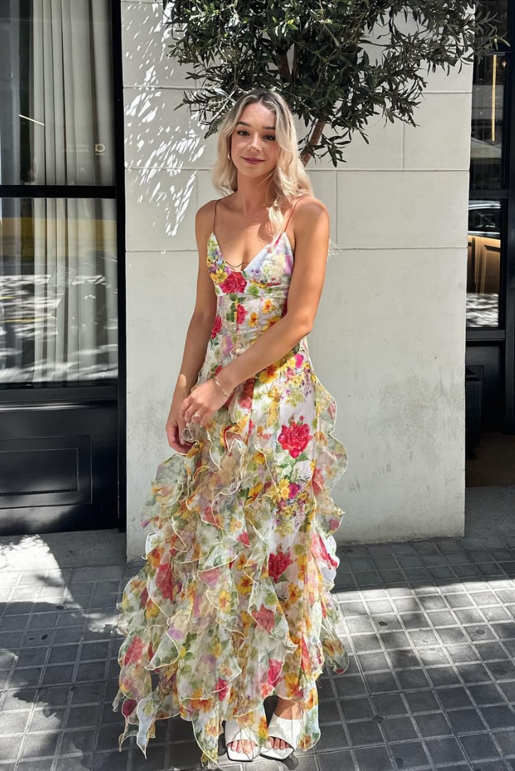 Oceana | Rochie maxi florală