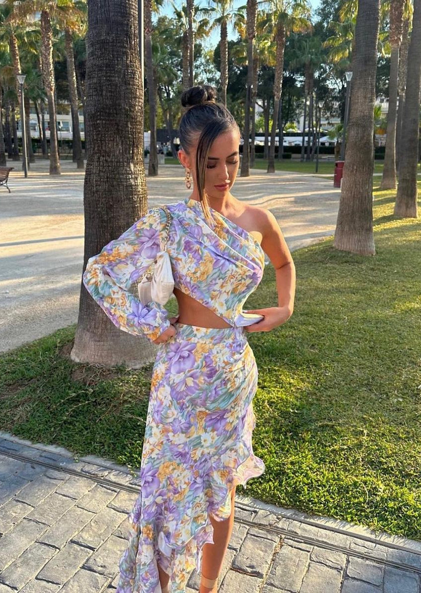 Dalina | Rochie florală elegantă
