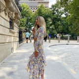 Dalina | Rochie florală elegantă