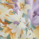 Rochie florală pe un umăr