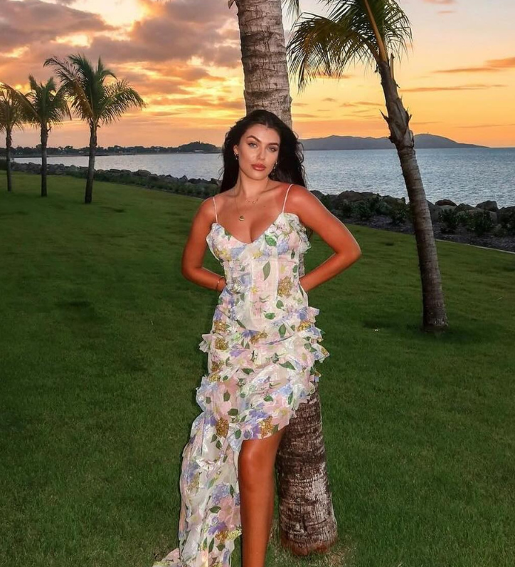 Arlina | Rochie maxi imprimată