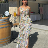 Arlina | Rochie florală elegantă