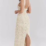 Catalina | Rochie maxi florală