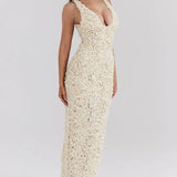 Catalina | Rochie maxi florală