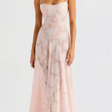 Amira | Rochie maxi din dantelă