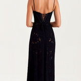 Amira | Rochie maxi din dantelă