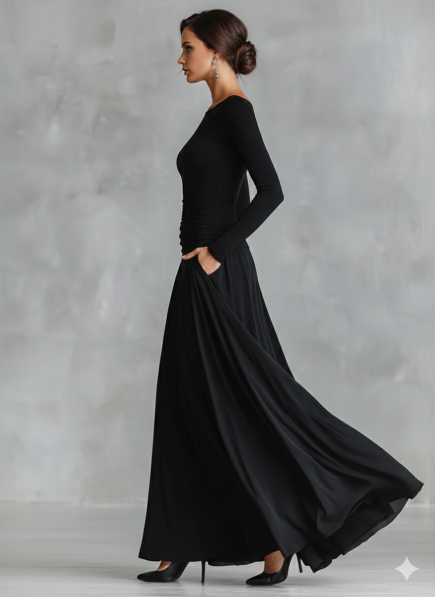 Ruby Rochie maxi elegantă