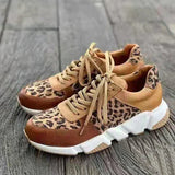 Alice Sneakers cu accent leopard