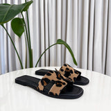 Aria sandale leopard elegante