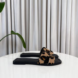 Aria sandale leopard elegante