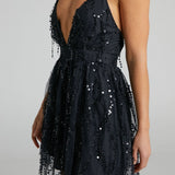 Rochie cu paiete