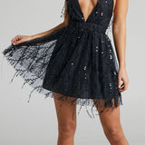 Rochie cu paiete