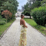 Rochie maxi fără mâneci