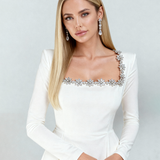 Celina Rochie cu Cristale
