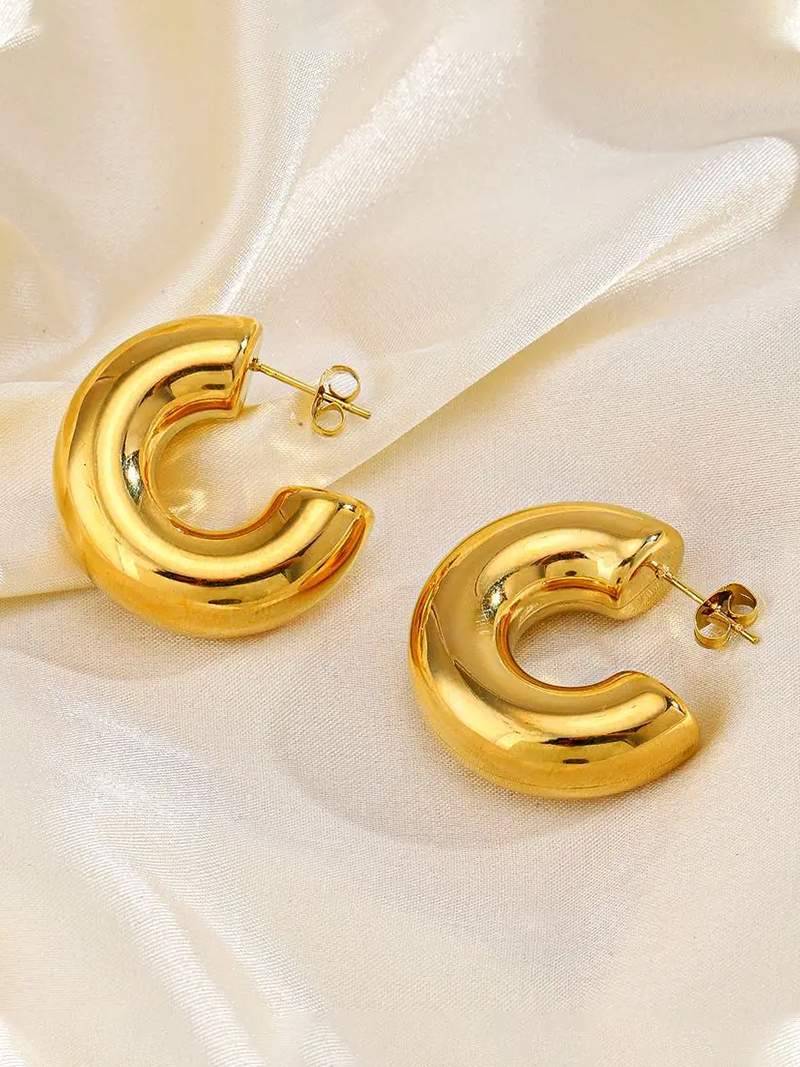 Cercei Chunky Hoops
