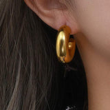 Cercei Chunky Hoops