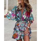 Rochie florală elegantă