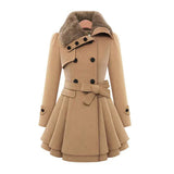 Palton evazat elegant