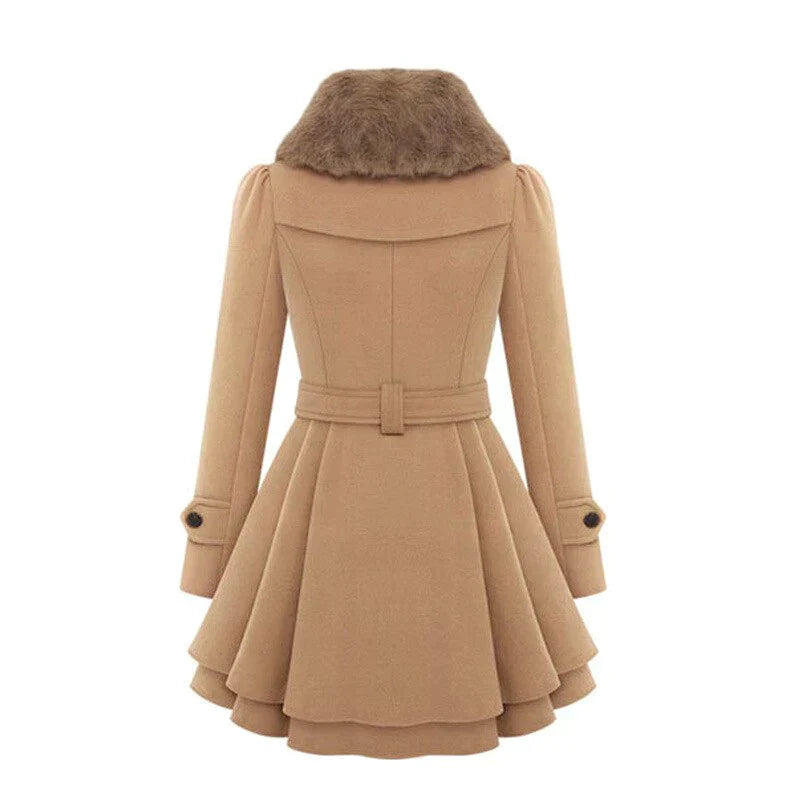 Palton evazat elegant