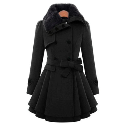 Palton evazat elegant