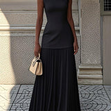Rochie maxi plisată