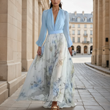 Rochie maxi florală