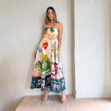 Rochie artistică de vară