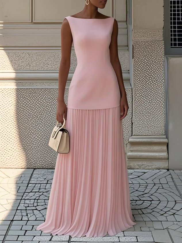 Serena | Rochie plisată fluidă
