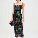 Jocelyn Rochie Midi Cu Paiete