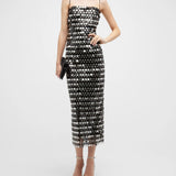 Jocelyn | Rochie midi cu paiete