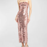 Jocelyn | Rochie midi cu paiete