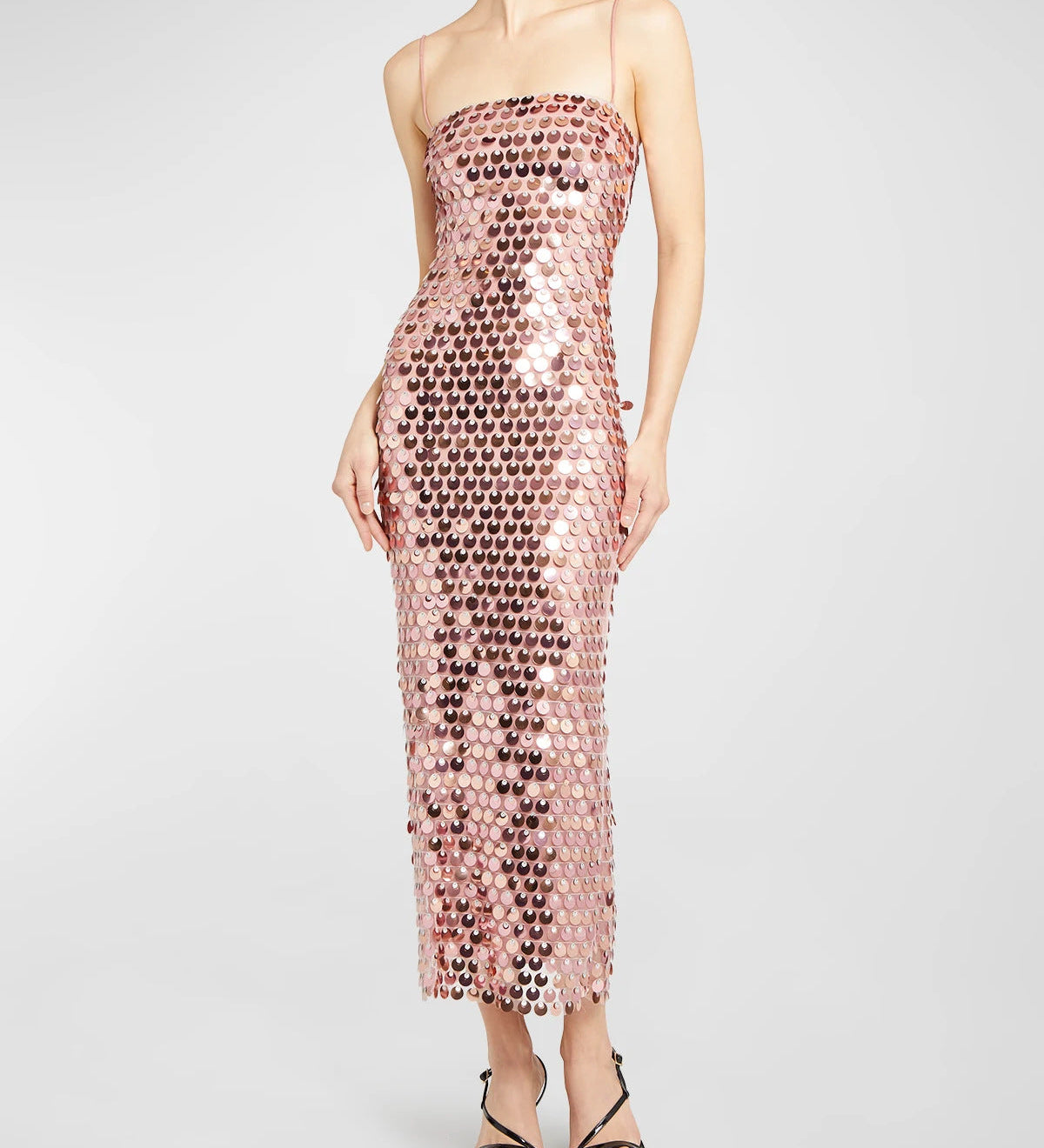 Jocelyn Rochie Midi Cu Paiete