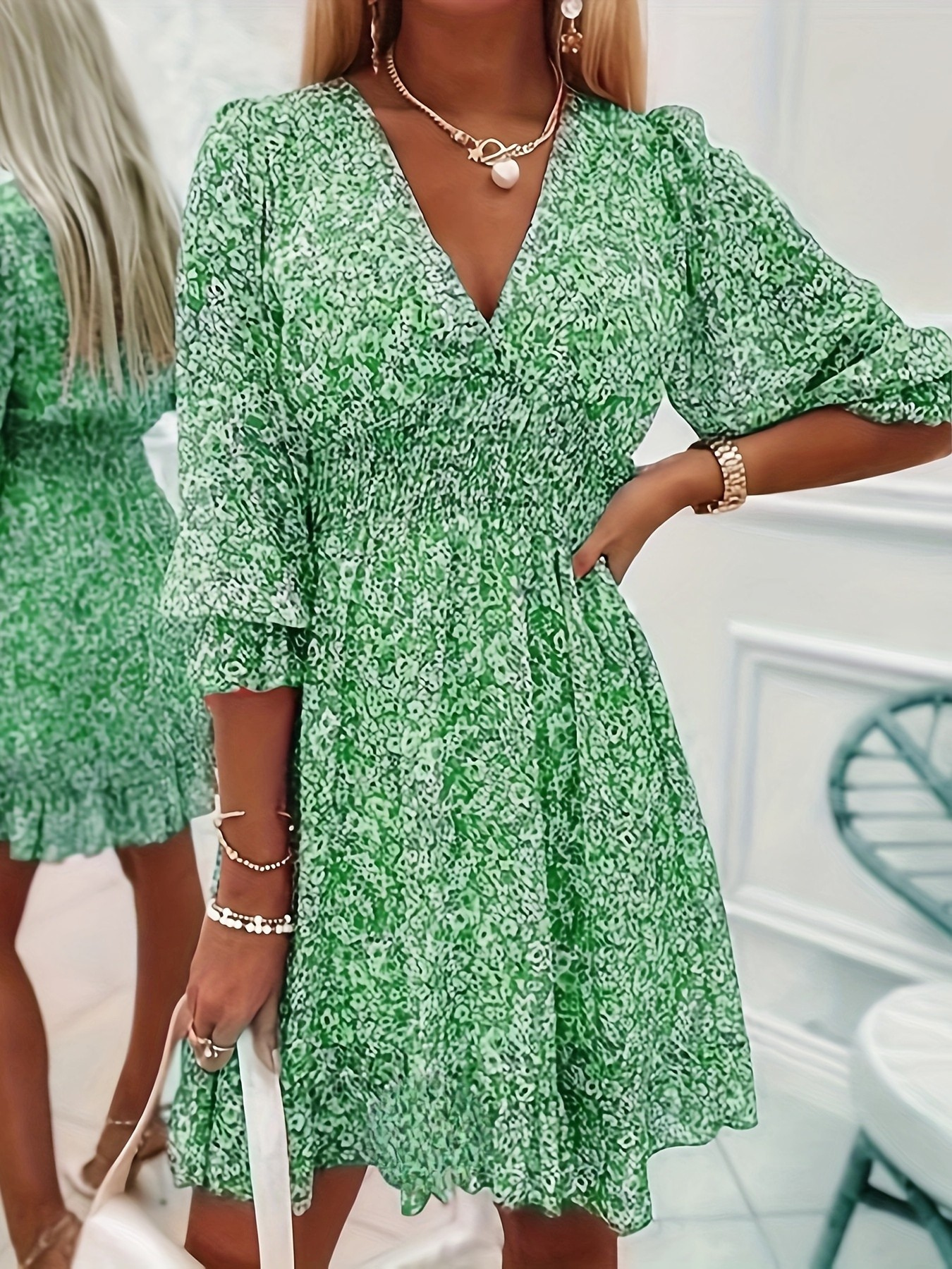 Evie | Rochie mini florală