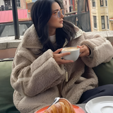 Olivia | Jachetă teddy