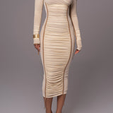 Amelisse Rochie Midi Umeri Goi