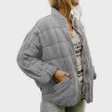 Jachetă oversized matlasată