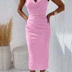 Florence | Rochie midi cu spatele gol